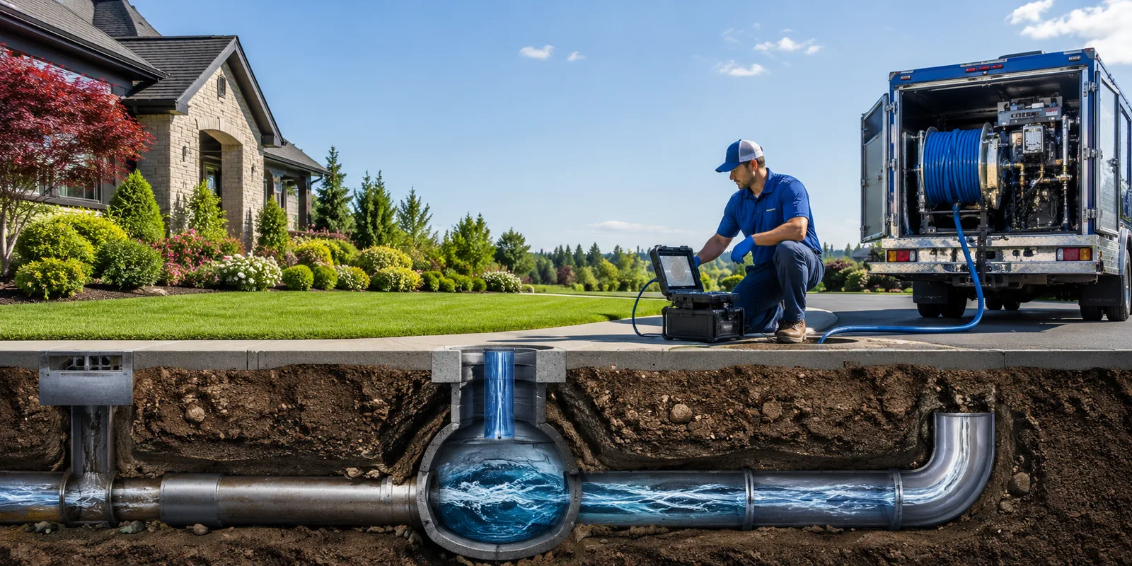 Drainage restoration information for Galveston, IN